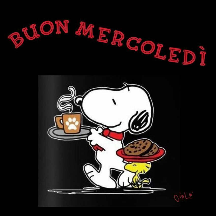 Buon Mercoledì Snoopy (2)