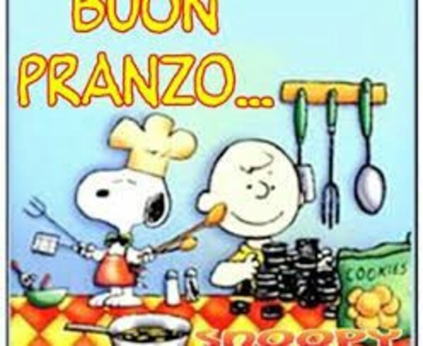 Buon Pranzo Snoopy
