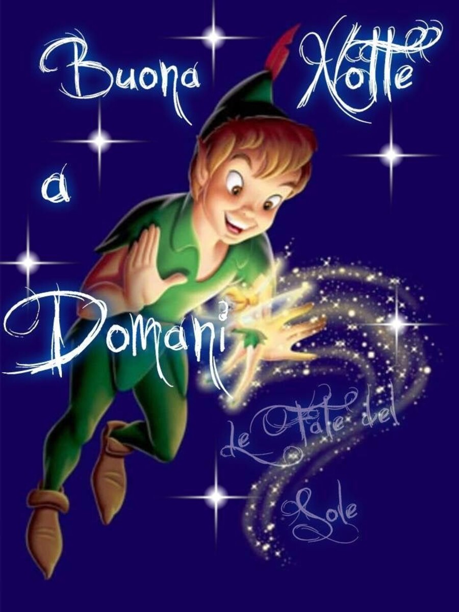 Buona Notte a Domani da Peter Pan