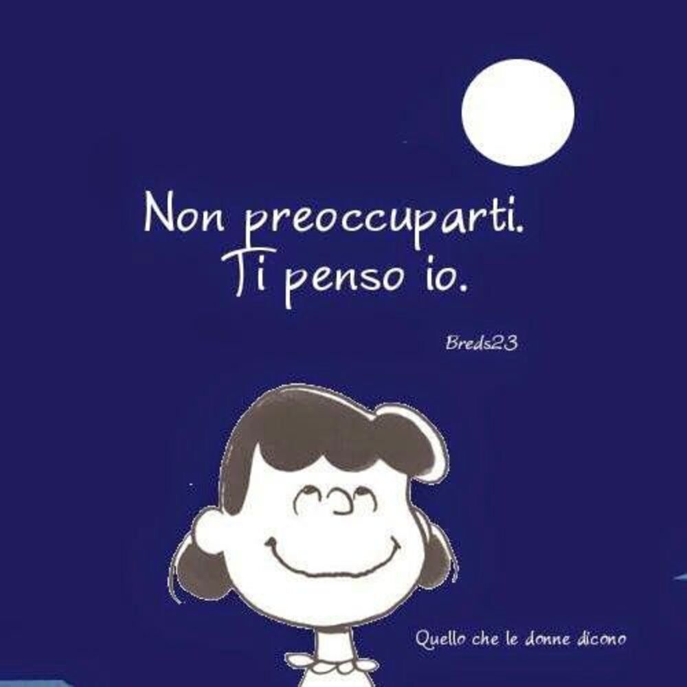 Buonanotte Lucy Van Pelt Baciogiorno It