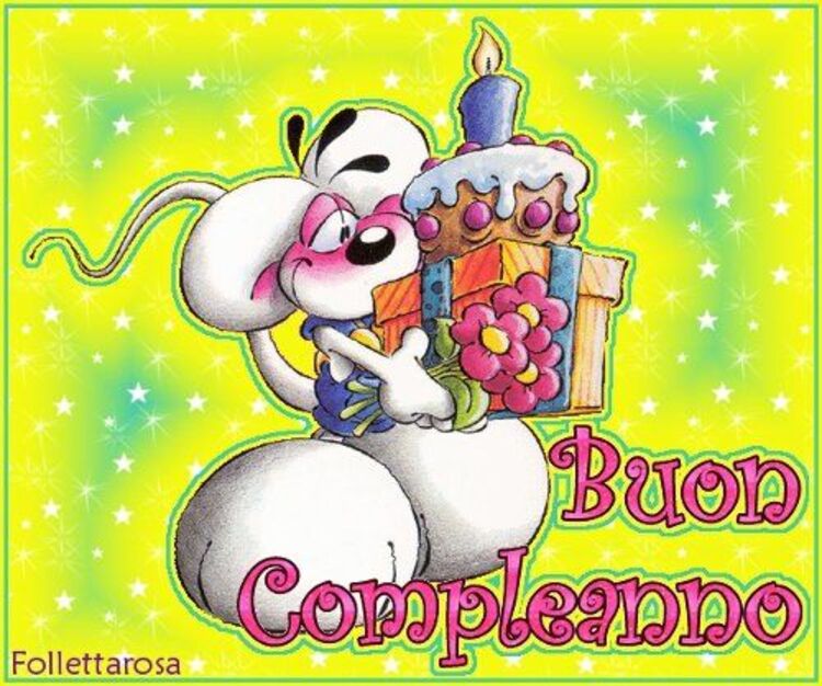 Diddl Buon Compleanno (1)