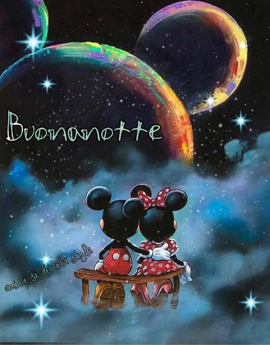 Buonanotte immagini Walt Disney